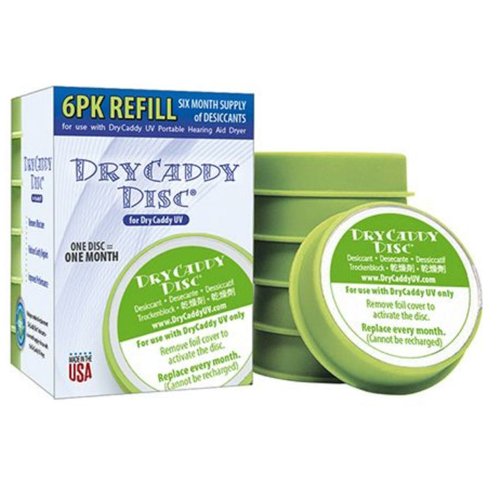 DryCaddy Disc Refill for DryCaddy UV (6pk)