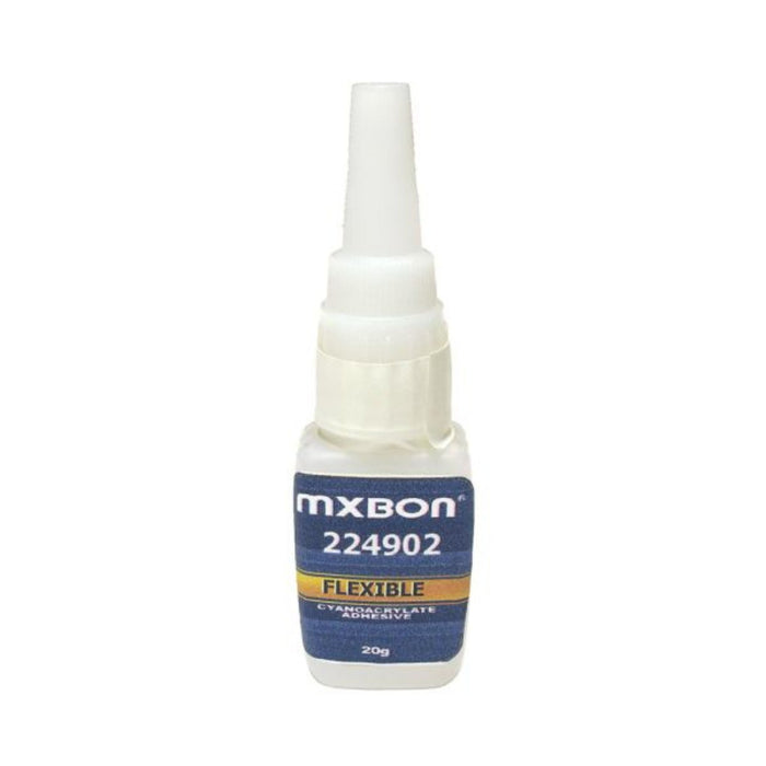 MXBON 224902 Flexible Cyanoacrylate Adhesive, 20g
