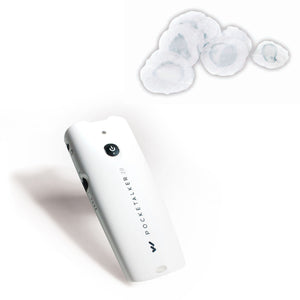 Williams Sound Pocketalker 2.0 VA BASE + Sanitary Headphone Cover Bundle