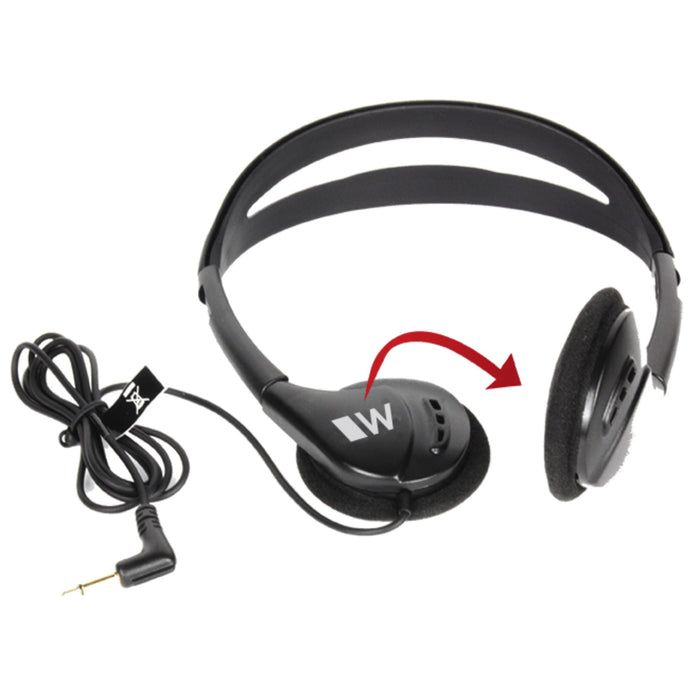 Williams Sound Folding Headphones HED 021 (MONO)