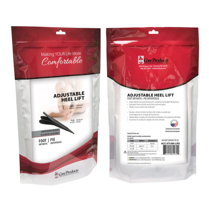 Adjustable Heel Lift Wedge