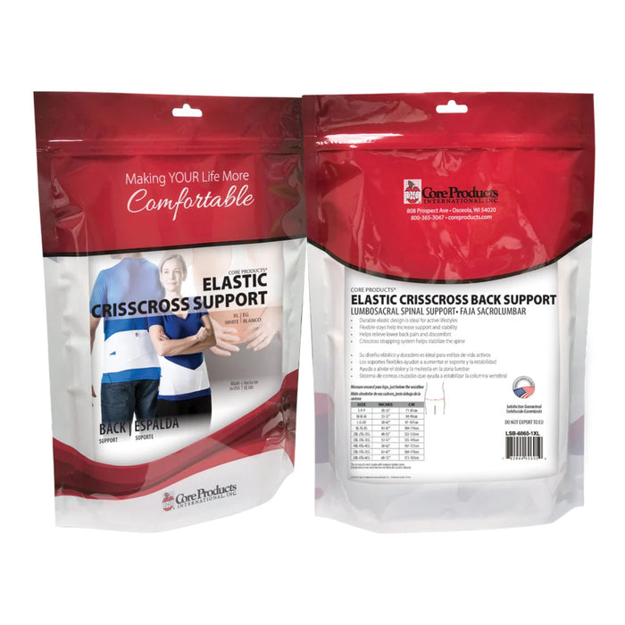 Elastic Crisscross Lower Back Support