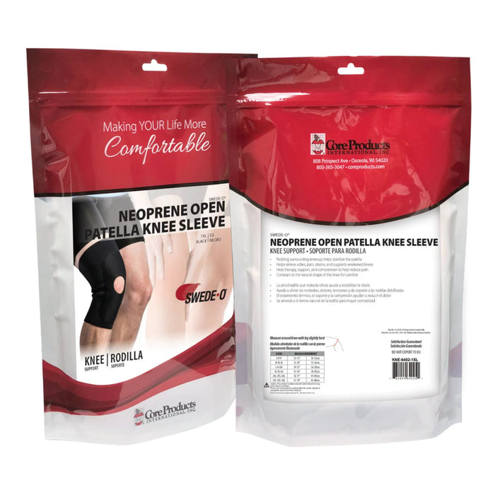 Swede-O Neoprene Open Patella Knee Sleeve