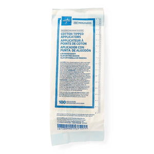 Cotton Tip Swabstick - 6-inch - Non-Sterile (100/bag)