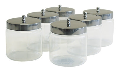 Glass Dressing Jar with Lid - 3x3"