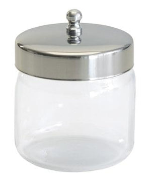 Glass Dressing Jar with Lid - 3x3"