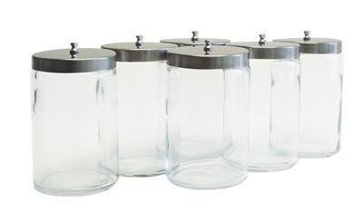 Glass Dressing Jar