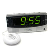 Sonic Bomb Dual Alarm Clock with Super Shaker- SBD375ss