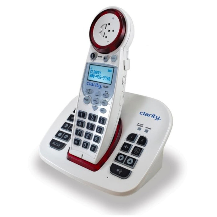 Clarity XLC8 - Amplified Cordless Phone with Answering Machine and Slow Talk
