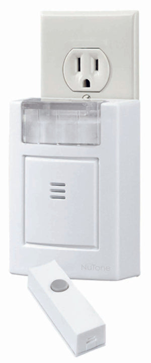 NuTone 224WH Wireless Door Strobe and Chime System