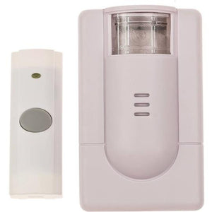 Wireless Doorbell with Flashing Strobe and Push Button