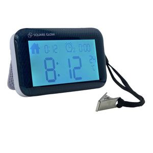 SquareGlow Travel Alarm Clock