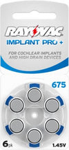 Rayovac Implant Pro + for Cochlear Implants (60/ctn)